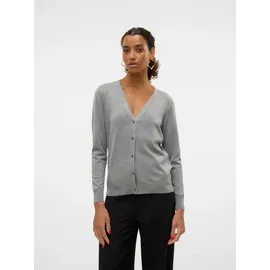 Vero Moda VMSILJE Strickjacke Grau XS