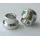 Kind Shock Alu Buchse Dämpfer 12 mm 8 mm 24 mm Silber