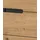 inn.furn Hochschrank 38 x 193 cm Grau/Eiche Artisan Holz