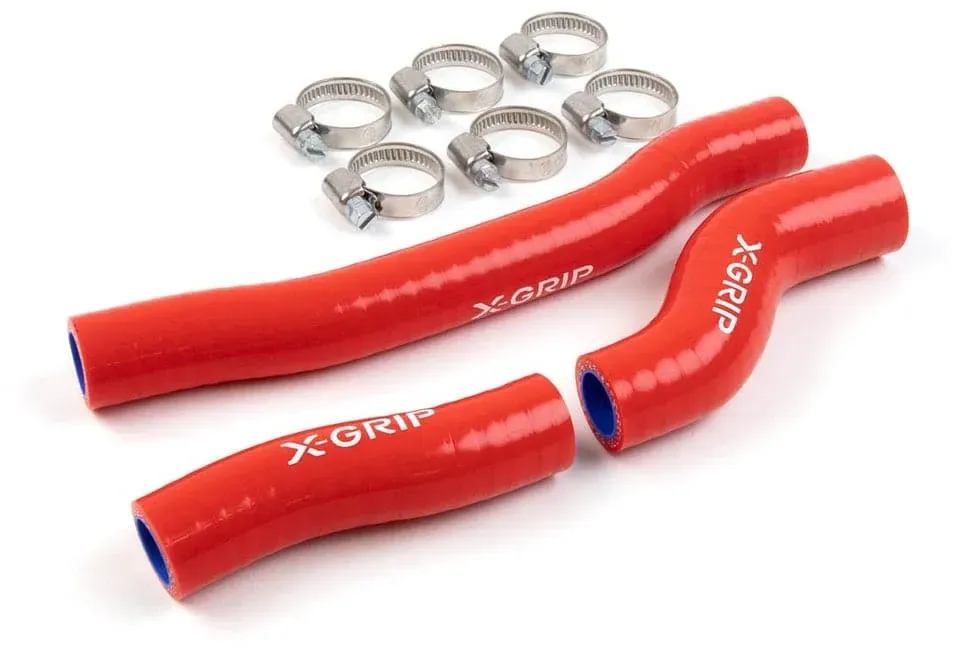 X-GRIP Silikon-Kühlerschlauch - Rot