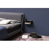 Actona Wandregal 35 x 14 x 20 cm Schwarz