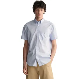 GANT Herren. Kurzarmhemd blau, M