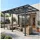 Outsunny Pergola 4 x 3 m grau