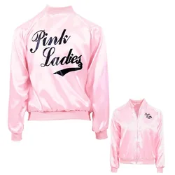 50s Fashion Pink Ladies Jacke für Damen - XL