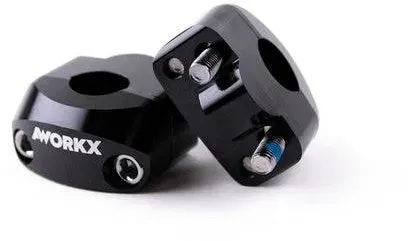AWORKX Lenkererhöhungsadapter 22mm - Schwarz