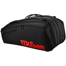 Wilson Clash V3 15PK Racquet Bag Black/Infrared -