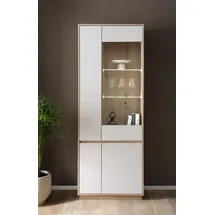 Home Affaire Vitrine Sonora 75 x 40 x 205 cm Braun