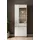 Home Affaire Vitrine Sonora 75 x 40 x 205 cm Braun