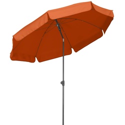 Schneider Schirme Marktschirm Aquila Ø 250 cm Polyester Orange Terrakotta