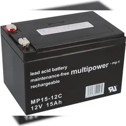Multipower Akku kompatibel E-Mobil Alber Viamobil & Viamobil V15