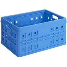 sunware perfectly organised SUNWARE Klappbox Square 54 x 38 x 26,5 cm 27-tlg. blau