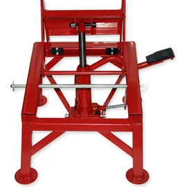 Wiltec Hebebühne Stahl 135 kg grau