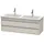 Duravit Waschtischunterschrank 2 Auszüge 127 x 48 x 47,5 cm Taupe Matt