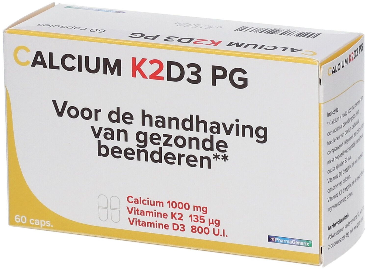 Calcium K2D3 PG 60 pc(s) capsule(s)