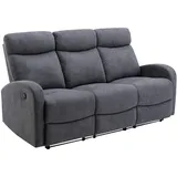 vente-unique Relaxsofa Evelyn grau