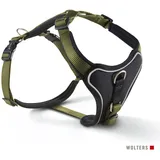 Wolters Professional Comfort Hundegeschirr Grün/Schwarz 27-32 cm