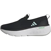 Adidas Damen Cloudfoam GO Lounger Shoes Schuhe, core Black/semi Flash Aqua/Cloud White, 38 2/3