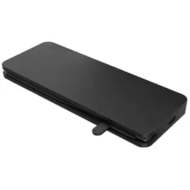 Lenovo - B2B Flaches USB-C-Reisedeck, Universal, Eclipse-Schwarz