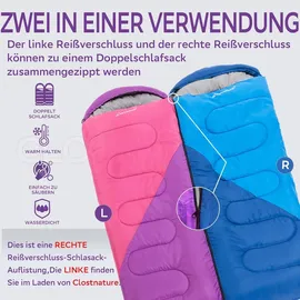 luxuskollektion Leichter Deckenschlafsack für Camping