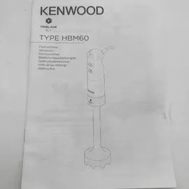Kenwood Triblade XL+ HBM60.307GY Stabmixer