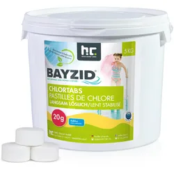 1x 5 kg  Chlortabs 20g langsam löslich im Eimer