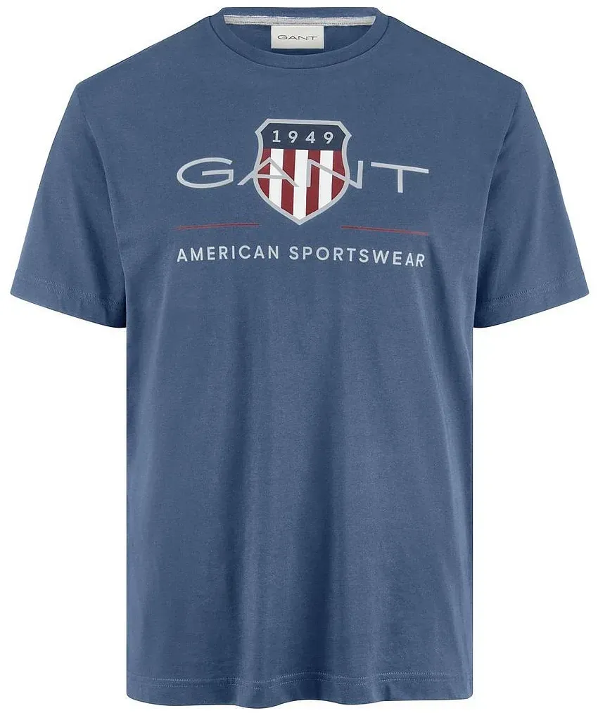 Rundhals-Shirt GANT blau, 54