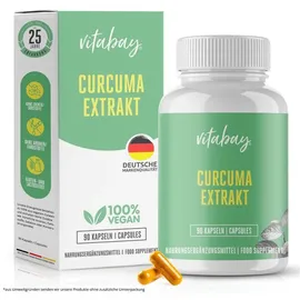 Vitabay CV Curcuma Extrakt 95% Curcuminoid+piperin+ingwer Kps