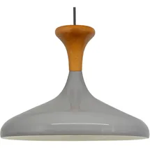 Bamyum Champion 1-flg. 35 cm rund Holz grau