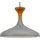 Bamyum Champion 1-flg. 35 cm rund Holz grau