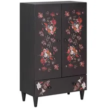 vidaXL Stauraumschränke Mehrfarbig 60 x 33,5 x 100 cm Massivholz Mango