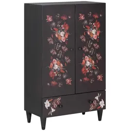vidaXL Stauraumschränke Mehrfarbig 60 x 33,5 x 100 cm Massivholz Mango