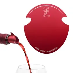 Ausgießer für Wein, Folienausgießer, rot 12970 , 1 Packung = 5 Stück