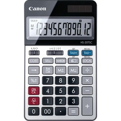 Canon HS-20TSC Basisrechner 12 Stellen Solarpanel & Batterie