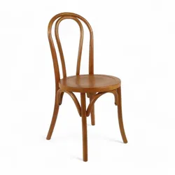 Bistromania Bistrostuhl LEVIS - Naturholz - Sitz aus Holz