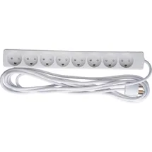MicroConnect 8-fach Dänische Steckdosenleiste 5m mit Erde ohne ON/OFF