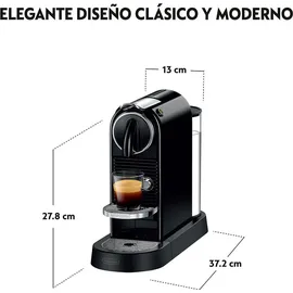 De'Longhi Nespresso CitiZ EN 167.B schwarz