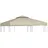 vidaXL Pavillon-Ersatzdach 310 g/m2 3 x 3 m Beige