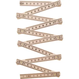 BGS Do it yourself Gliedermaßstab 10 Glieder 1 m