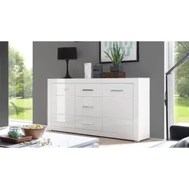 Möbel Akut Sideboard 164 x 97 x 42 cm Weiß