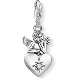 Thomas Sabo Charm-Anhänger Schutzengel mit Herz Silber 1735-643-14