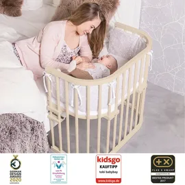 babybay Original Beistellbett beige lackiert
