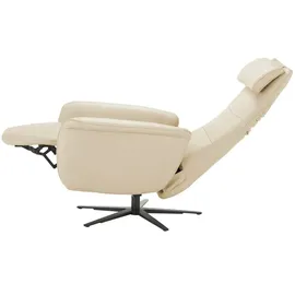 Hukla Relaxsessel Yuna Leder 78 x 88 x 82 cm Creme