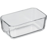 WMF Top Serve Ersatzglas rechteckig 21 x 13 x 8 cm, Ersatzteil für Frischhaltedose, Glasschale eckig, Aufbewahrungsbox Glas, Aufschnittbox Glas