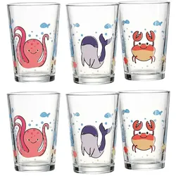Ritzenhoff & Breker Unterwasserwelt Kindergläser 6er Set bunt 