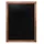 Showdown® Displays Kreidetafel 60 x 80 cm Braun