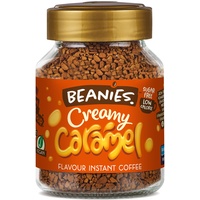 Beanies Instant Coffee Creamy Caramel Flavour 50g
