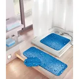 KLEINE WOLKE Duscheinlage Bubble Marineblau