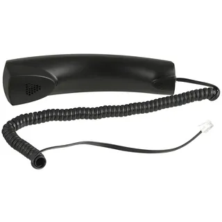 Auerswald COMfortel Wideband-Hörer für Telefone, Schwarz, 179 g