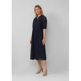 s.Oliver Maxikleid Semitransparent Blau 40