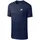Nike Sportswear Freizeit T-Shirt Herren 410 midnight navy/white L